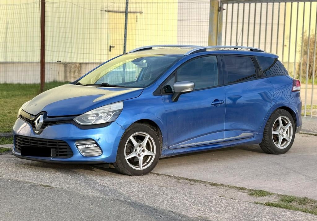 Renault Clio AUTOMAAT Gt-Line 1.2i TCE in topstaat, Autos, Renault, Euro 5, Achat, Noir, 5 portes