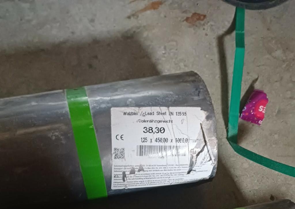 Rouleau de plombs toiture, Bricolage & Construction, Enlèvement, Neuf