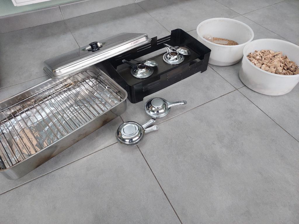 Rookoven, Ophalen of Verzenden, Zo goed als nieuw, Snowbee, Met accessoires