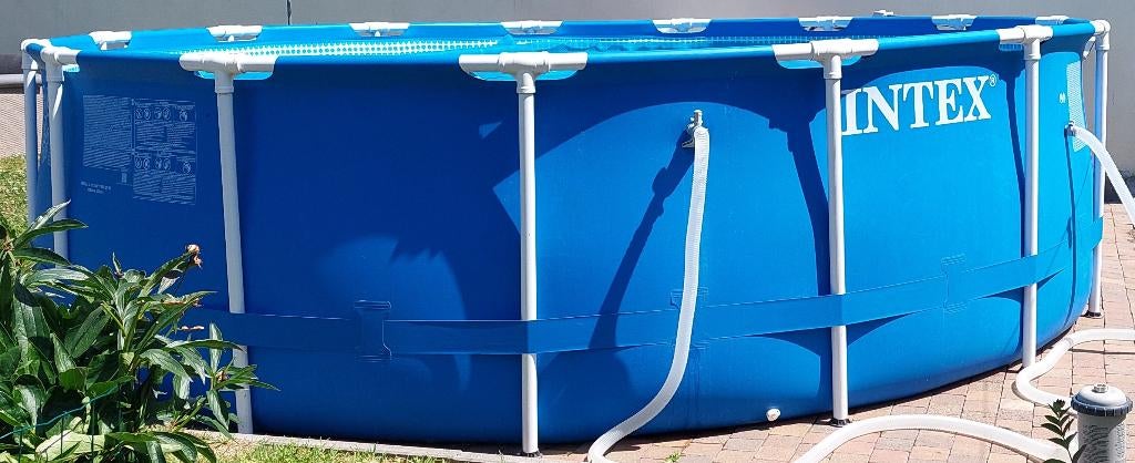 Piscine 3.66m x 99 cm, Jardin & Terrasse, Piscines, Rond, Comme neuf, Enlèvement, 80 à 120 cm