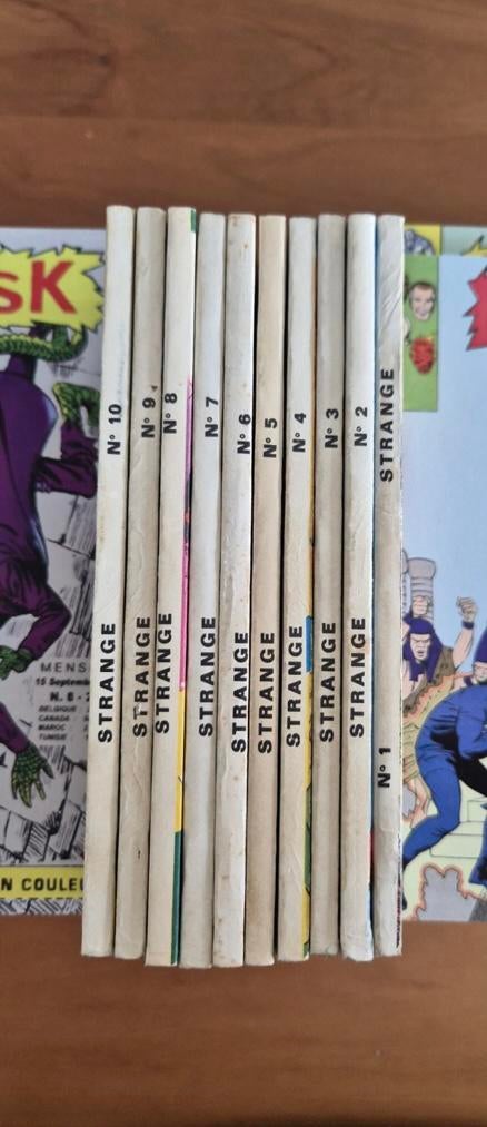 Comics Strange édition lug 1 a 10, Boeken, Strips | Comics, Complete serie of reeks, Ophalen of Verzenden, Zo goed als nieuw, Europa