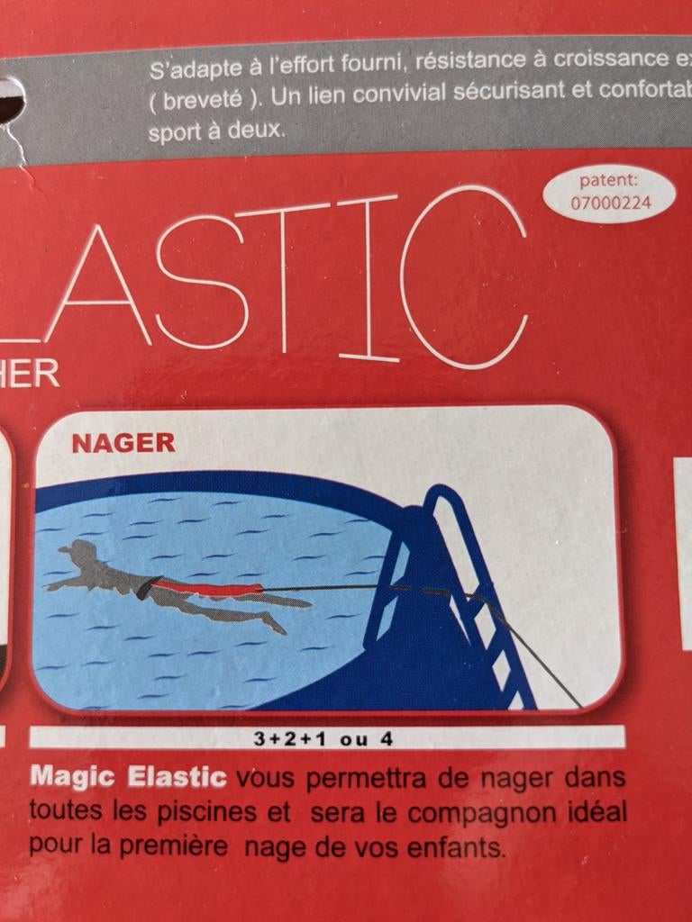 Élastique natation et autre