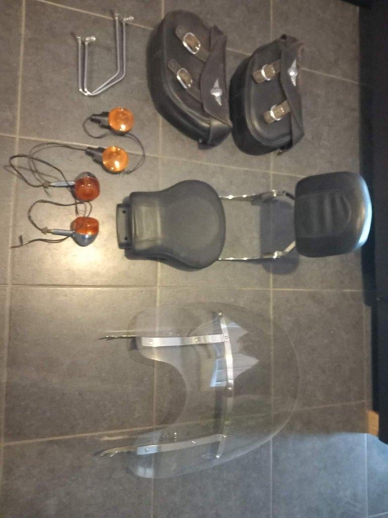 LOT HARLEY ONDERDELEN RESTPARTIJ, Motoren, Ophalen, Gebruikt