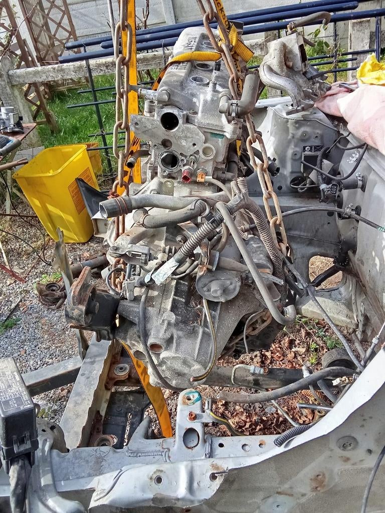 Bloc moteur + boîte vitesse manuelle Nissan Micra K11, Enlèvement, Nissan