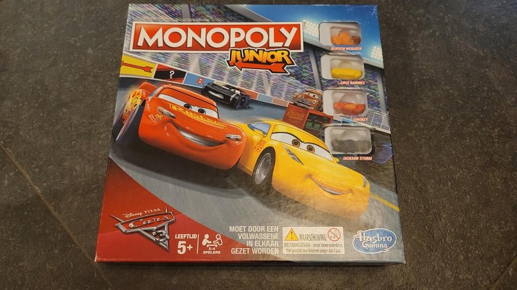 Monopoly junior cars, Enlèvement