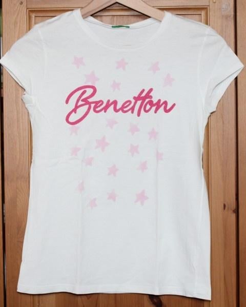 T-shirt Benetton - taille 11-12 ans, Enlèvement ou Envoi, Chemise ou À manches longues, Comme neuf, BENETTON.