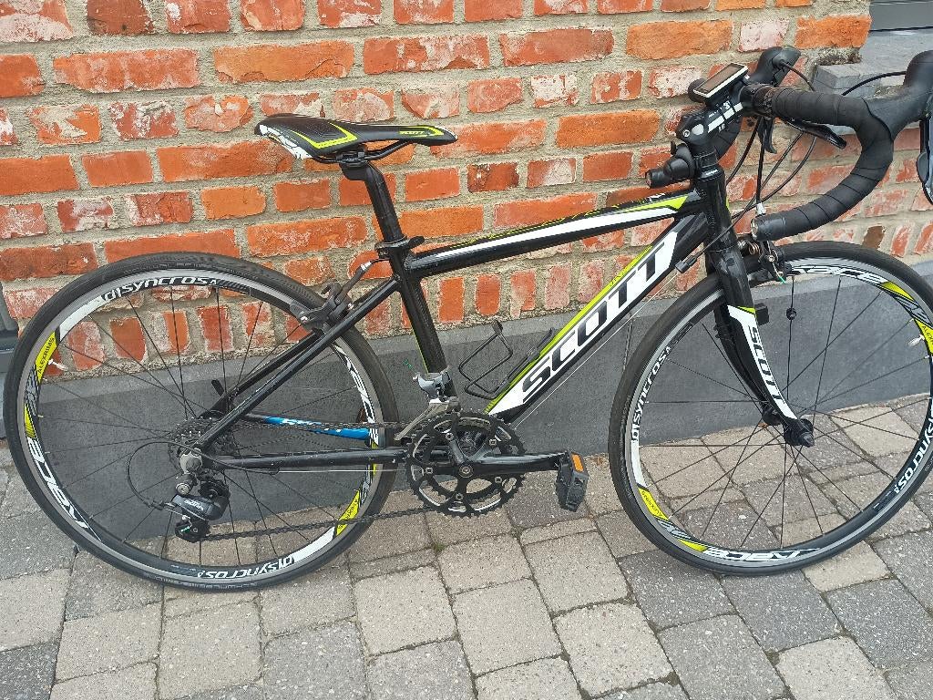 Racefiets scott 24 inch, Fietsen en Brommers, Fietsen | Racefietsen, Gebruikt, Overige maten, 15 tot 20 versnellingen, Ophalen