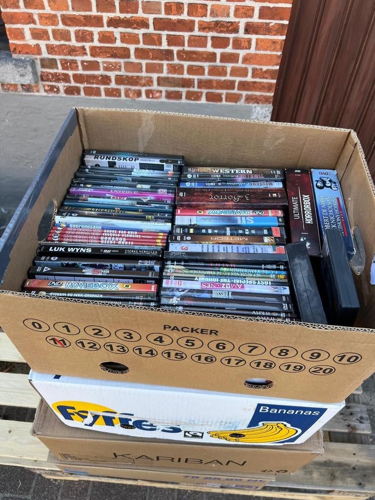 Lot van 350 dvd's, Ophalen