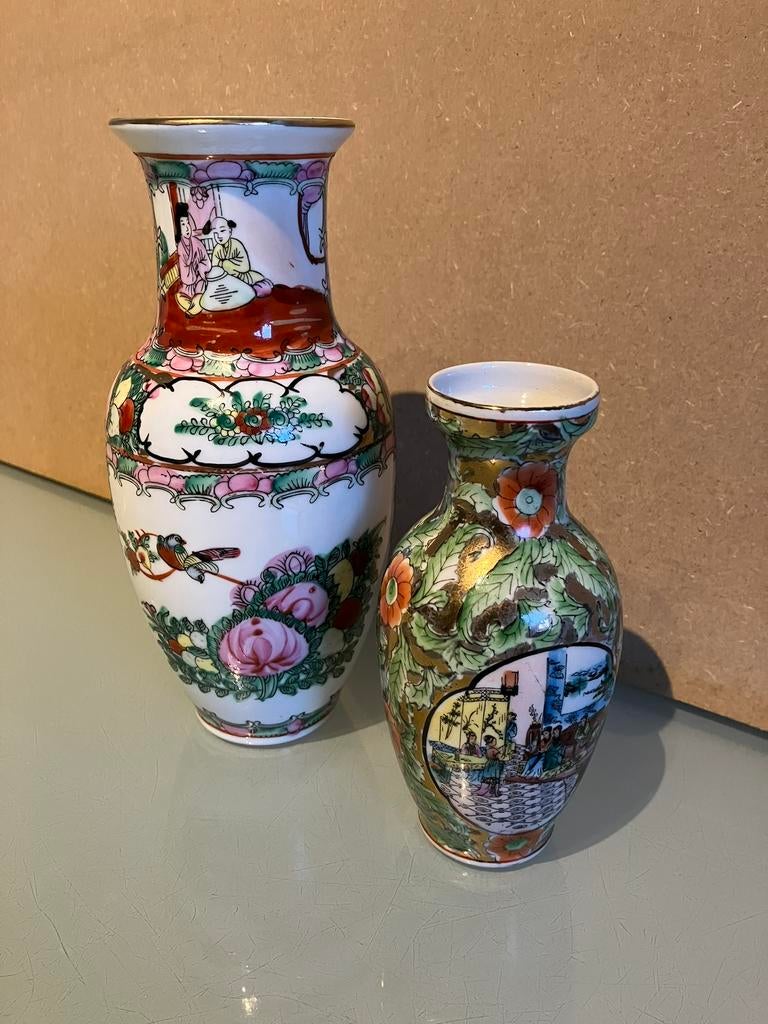 2 vases chinois (total 10 euros), Enlèvement ou Envoi