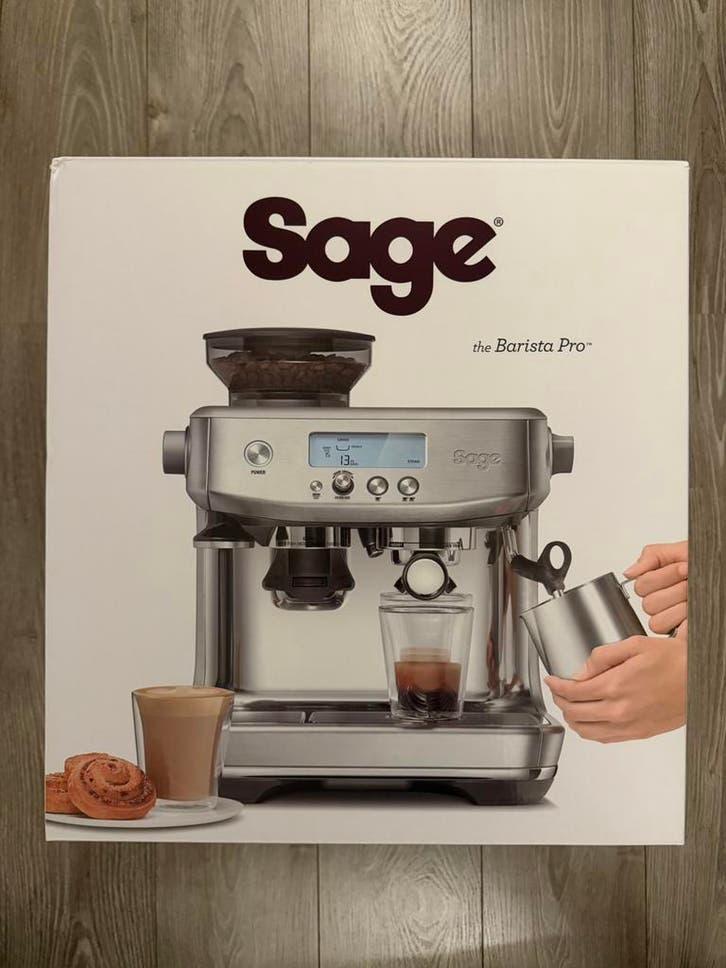 Sage The Barista Pro SES878 | Espressomachine | Nieuw, Elektronische apparatuur, Koffiezetapparaten