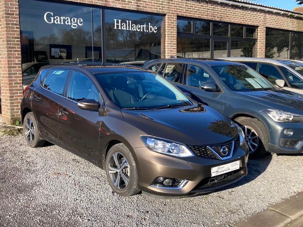 Nissan Pulsar 2 jaar garantie (bj 2016, automaat), Auto's, Nissan, Automaat, Stof, Gebruikt, Euro 6