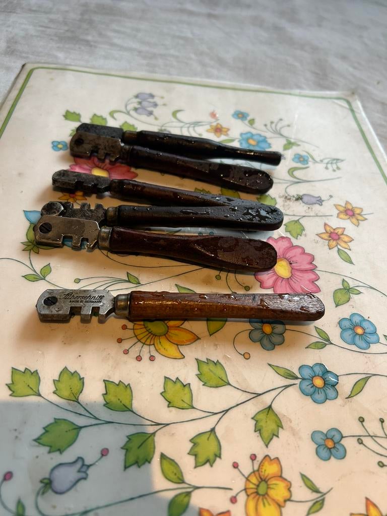 Glassnijder silberschnitt vintage, Ophalen, Gebruikt