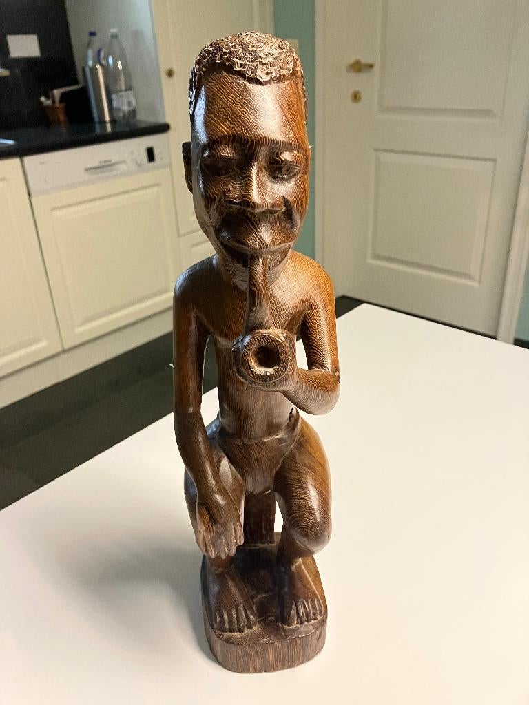 Afrikaans beeld congo ., Ophalen, Hout, Beeld