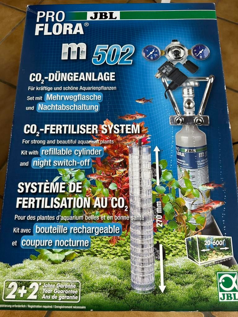 Kit de CO2 professionnel, JBL, Enlèvement, CO₂-systeem, Utilisé