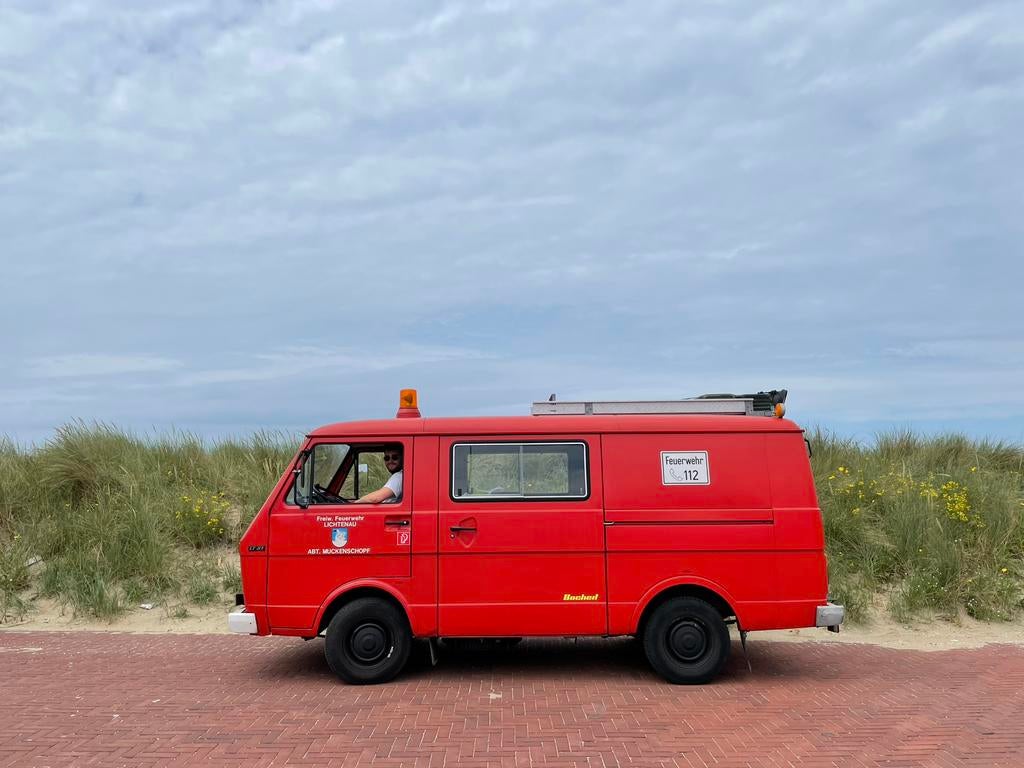 Superbe Volkswagen LT31 - Camion de Pompiers, Autos, Rouge, Autres modèles, Achat, Boîte manuelle