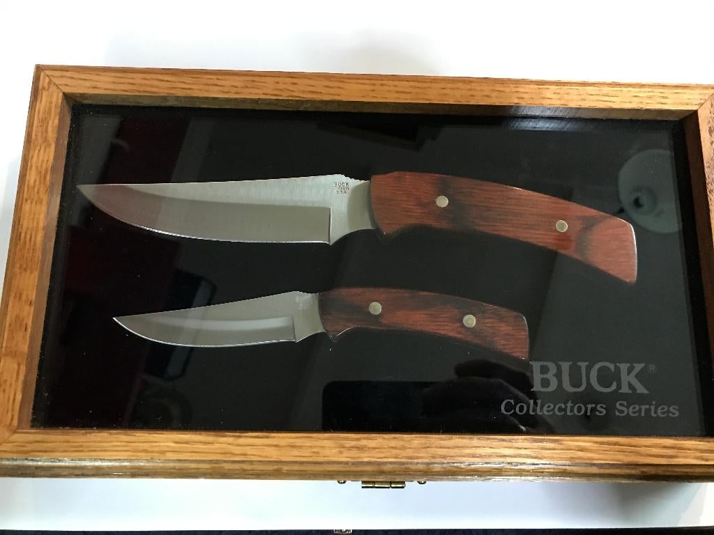 Set BUCK 470/475 1997 Manche en bois Série Collectors bois, Enlèvement ou Envoi, Neuf