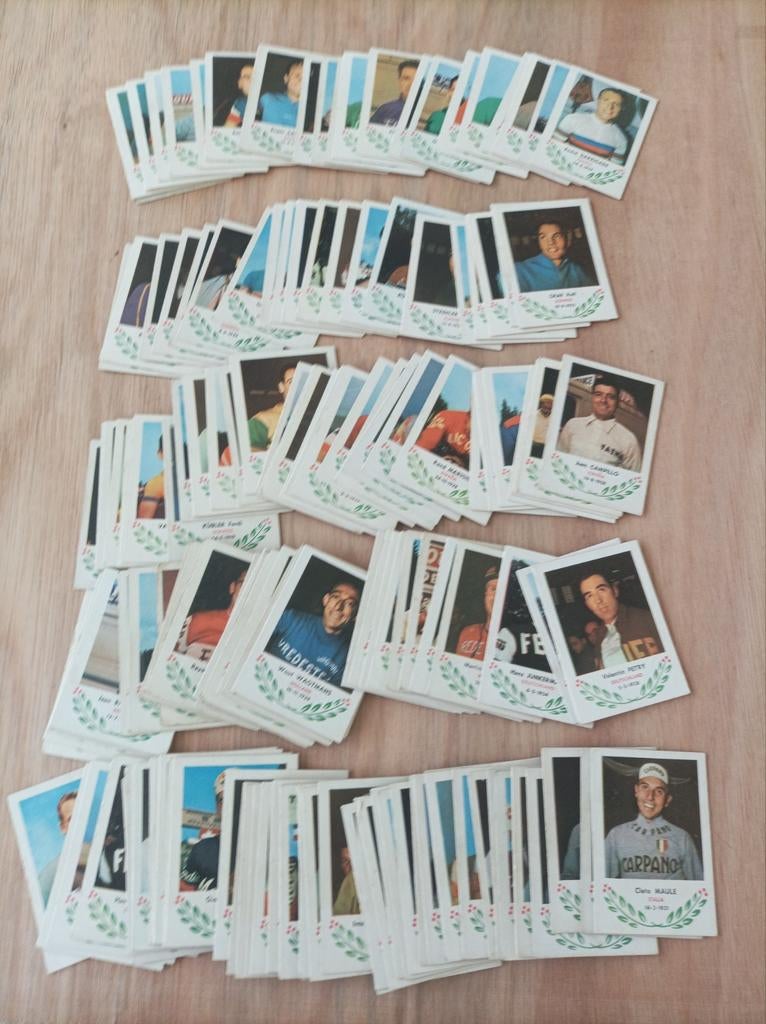 Cyclistes Chromo's Gum Maple Leaf 1959, 166 différents, Enlèvement ou Envoi