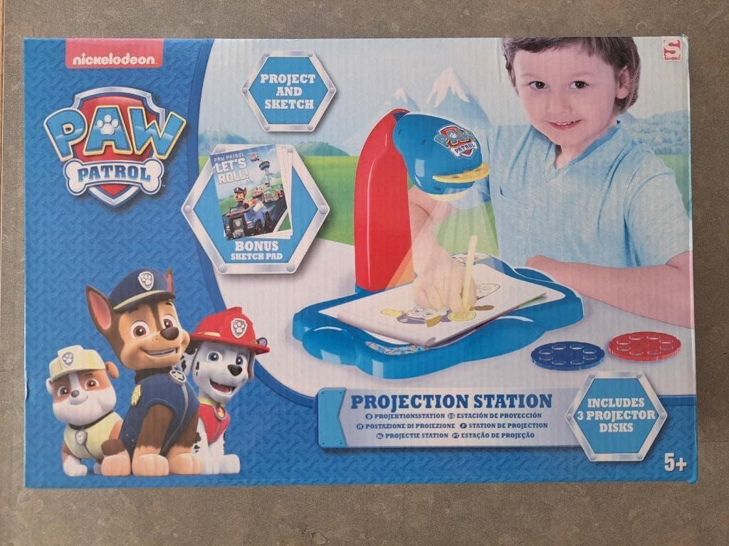Tekenprojector Paw Patrol, Enlèvement, Comme neuf, Avec lumière