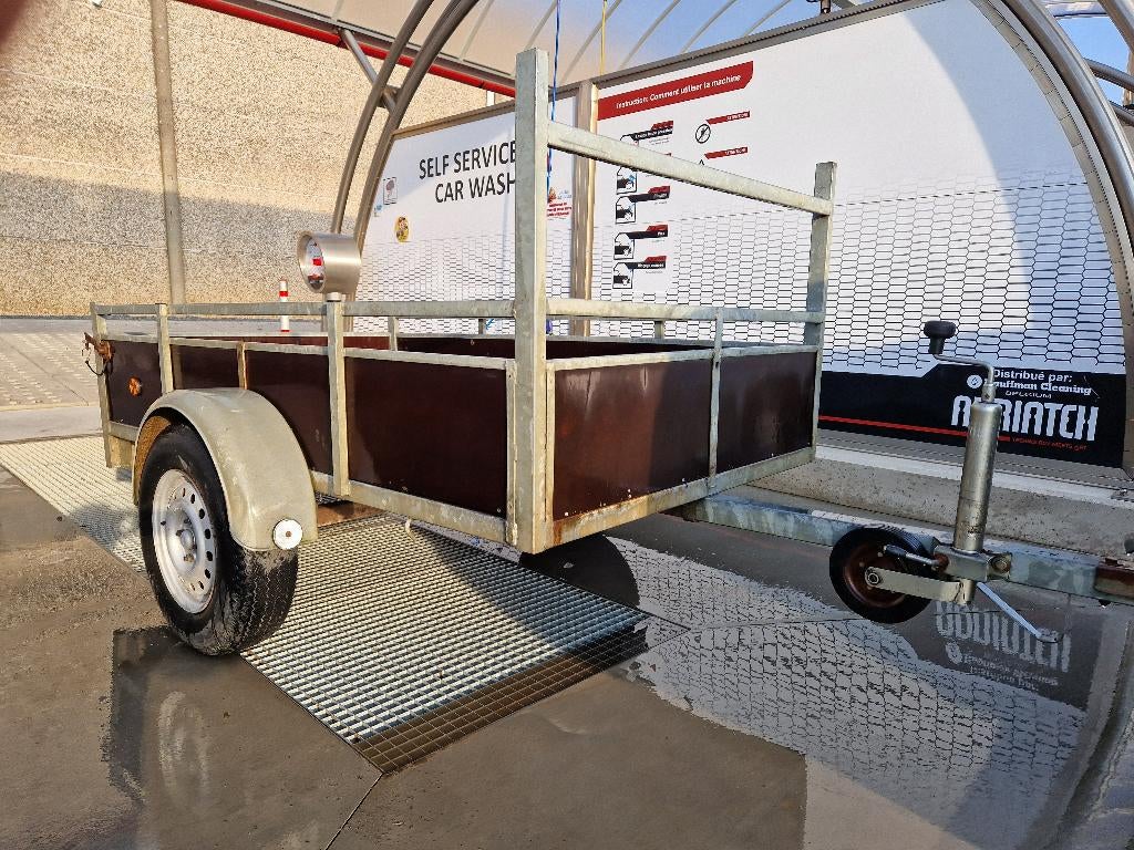 Remorque simple essieu, Enlèvement