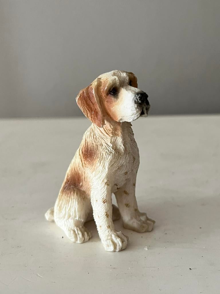 Figurine céramique chien h7 cm, Enlèvement
