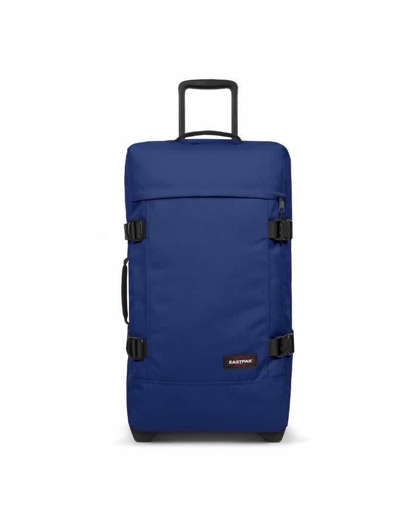 Eastpak reistas Tranverz M 2wielen, Ophalen, Nieuw, Blauw, Wieltjes