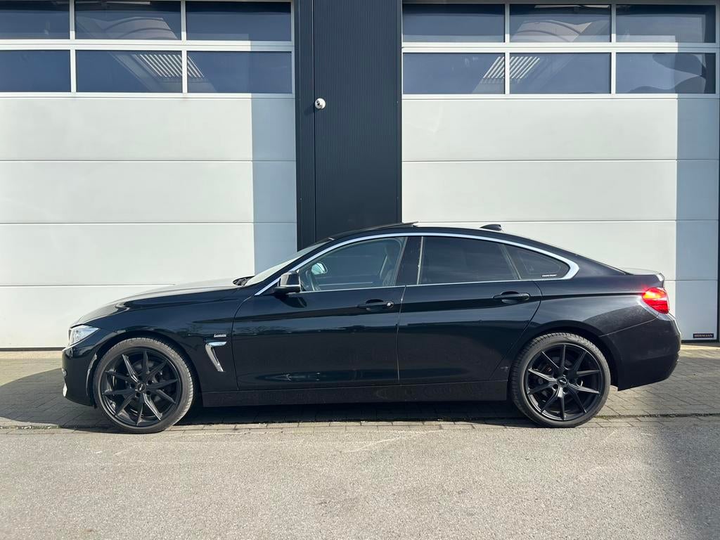 BMW 420d xDrive Gran Coupé / Luxury line / Pano /, Auto's, BMW, Automaat, Zwart, Leder, Bedrijf