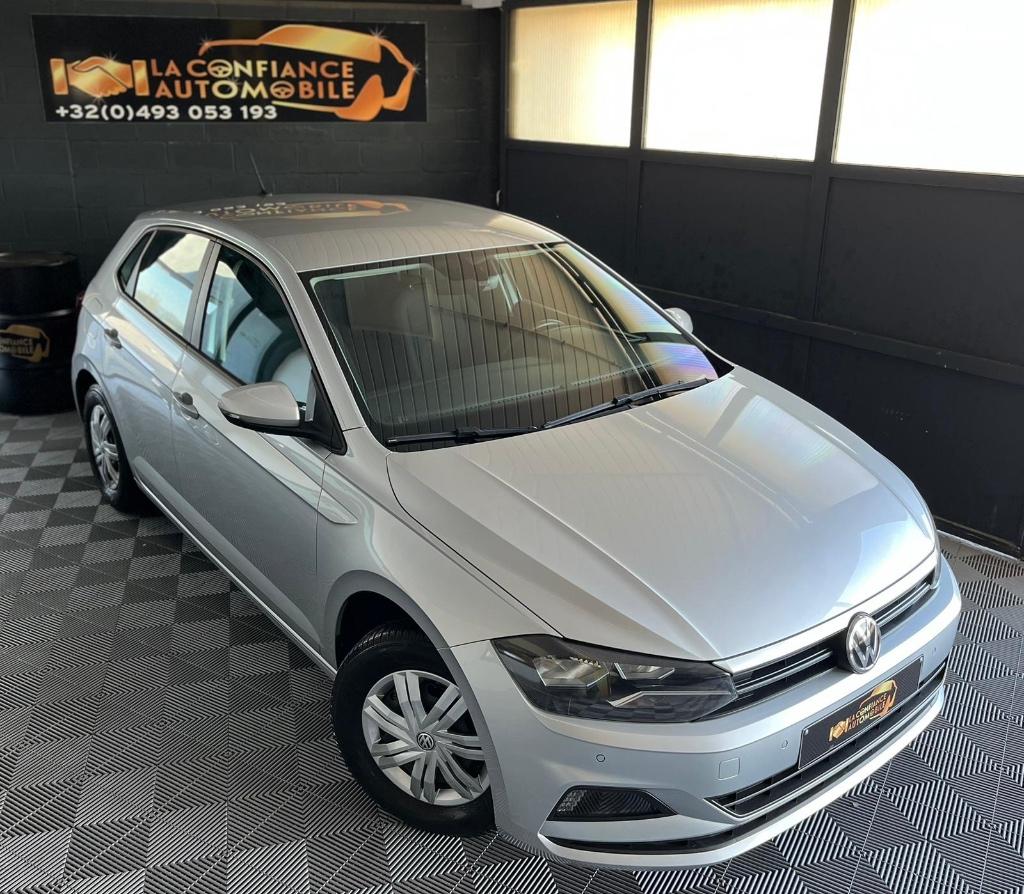 Volkswagen Polo 1.0i 1er Propriétaire Garantie 12 Mois, Autos, Argent ou Gris, Achat, Euro 6, 110 g/km