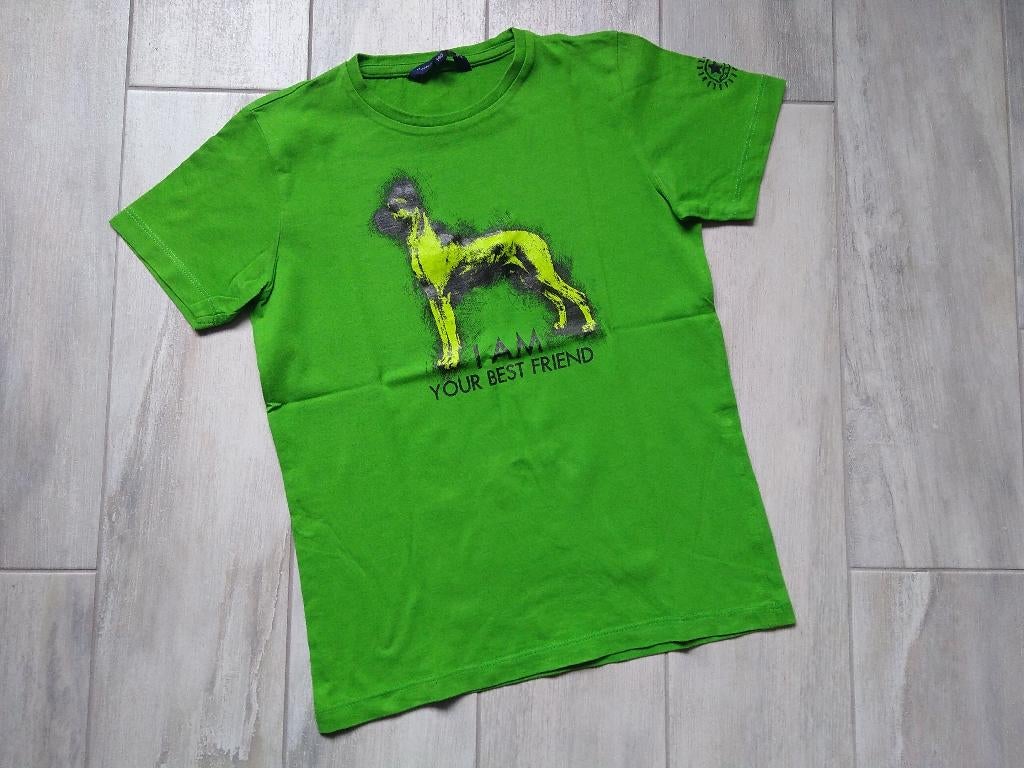 ★ M140 - T-shirt I'AM, Kinderen en Baby's, Kinderkleding | Maat 140, Zo goed als nieuw, Jongen, Shirt of Longsleeve, Ophalen of Verzenden