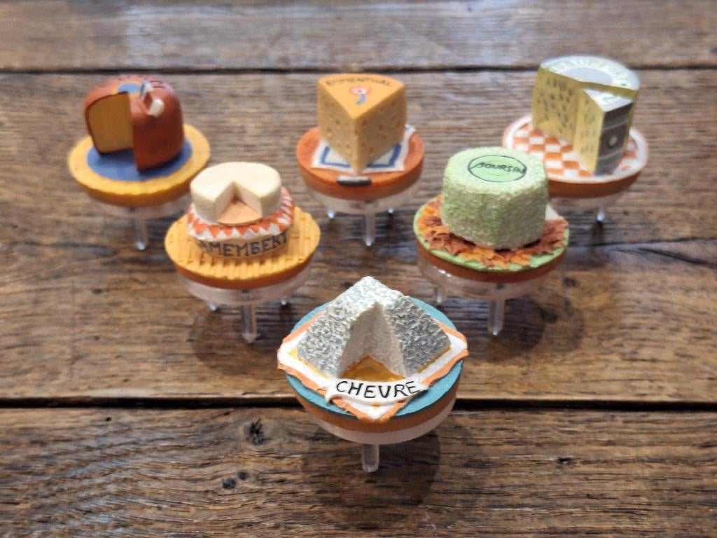 zes kaas stekers, nieuwstaat, Antiek en Kunst, Ophalen of Verzenden