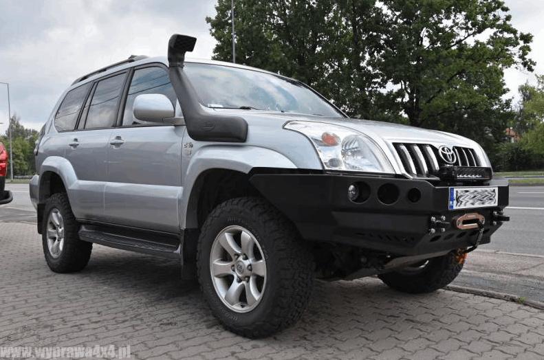 F4X4 Lierbumper Toyota Landcruiser J120 02-09 Zonder Bullbar, Auto-onderdelen, Overige Auto-onderdelen, Toyota, Nieuw, Herkomst onderdeel bekend