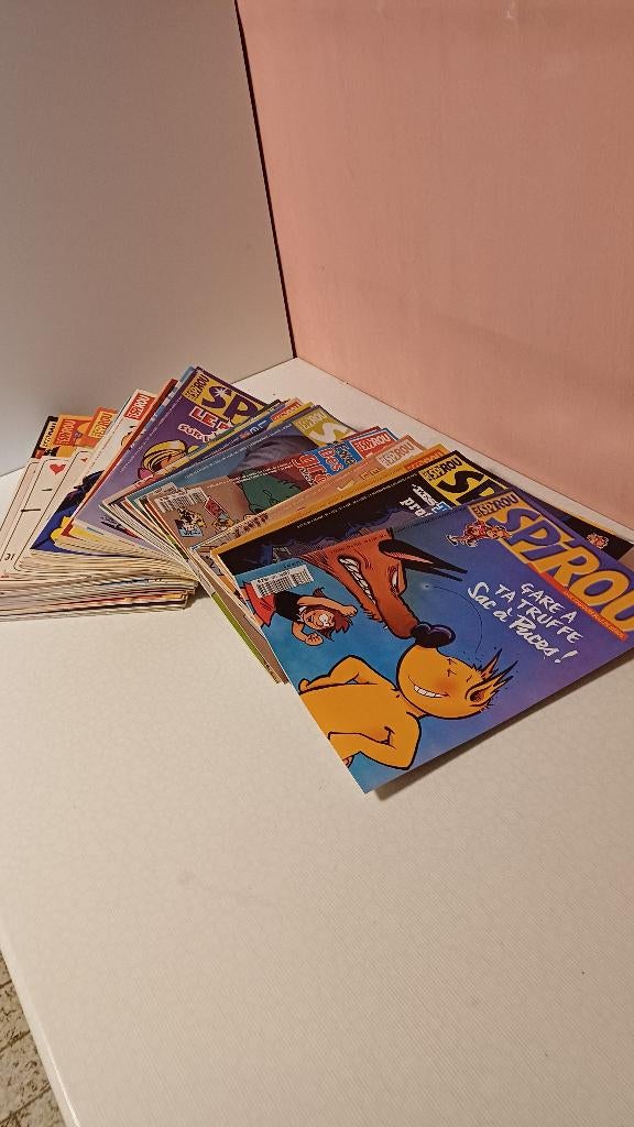Le journal de Spirou années 1998,1999, 2000, 2001, 2002, Collections, Enlèvement ou Envoi, 1980 à nos jours, Journal ou Magazine