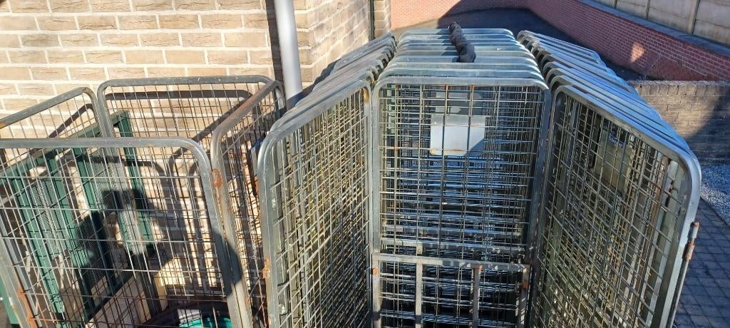 rolcontainer, Doe-het-zelf en Bouw, Transportwagens, 100 liter of meer, Ophalen, Gebruikt, Overige typen