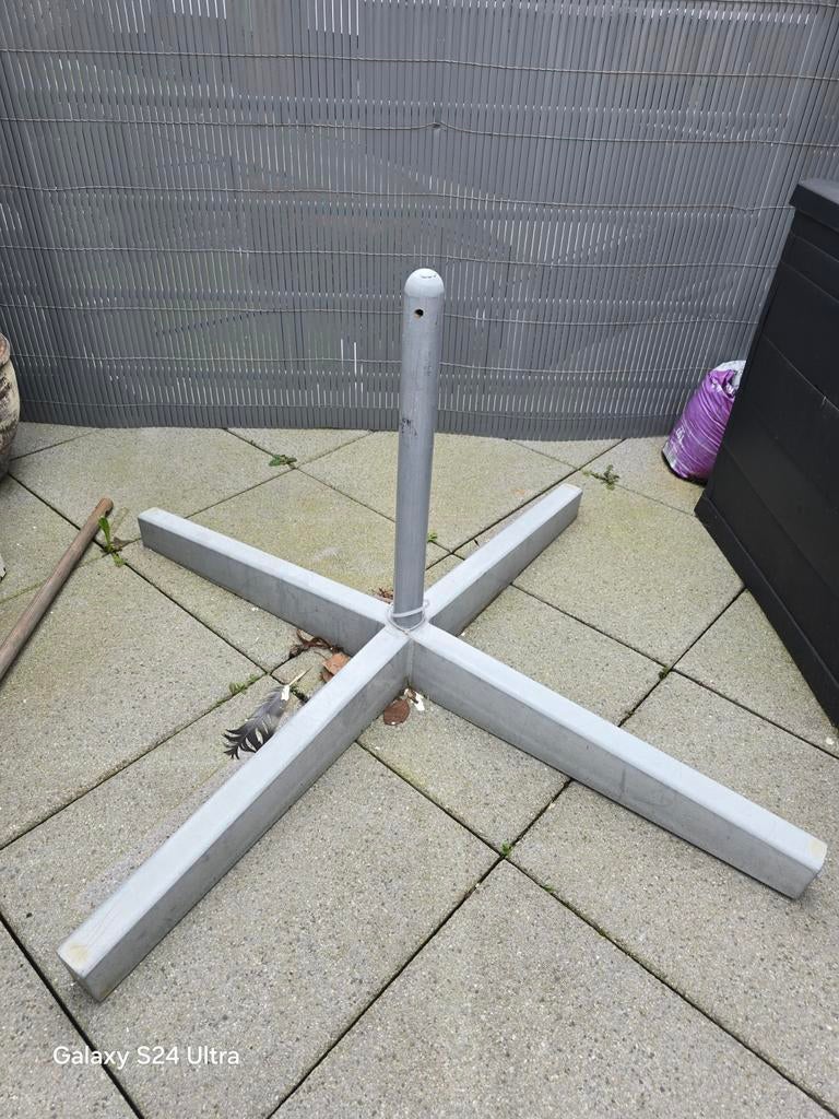 Parasol voet heel zwaar, Tuin en Terras, Ophalen