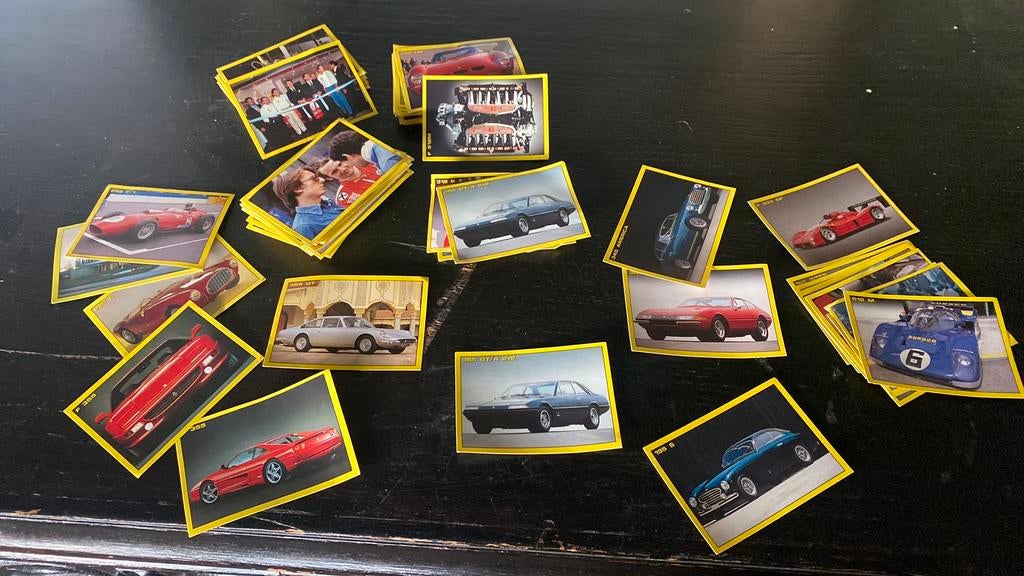 Panini stickers, Ophalen