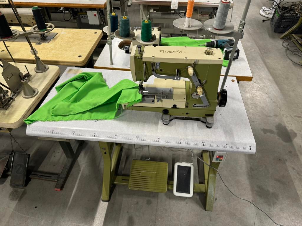 Industriële naaimachine rimoldi chainstitch kettingsteek, Overige merken, Gebruikt, Ophalen of Verzenden, Naaimachine