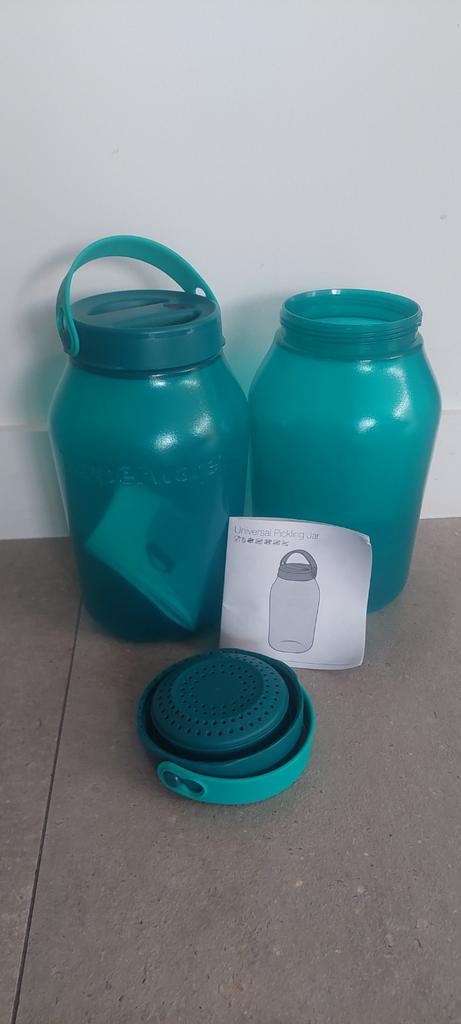 Tupperware Pickle pot/Pickle jar, Huis en Inrichting, Ophalen of Verzenden, Nieuw, Groen, Bus of Trommel