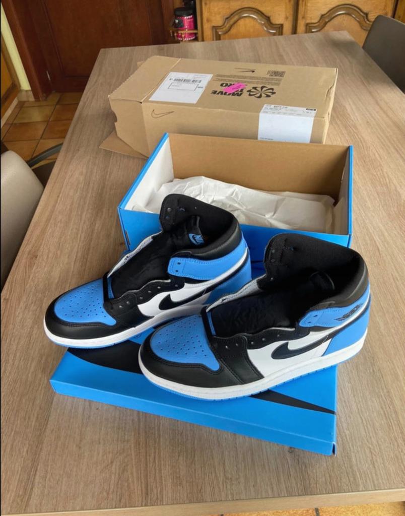 Nike Air Jordan 1 Retro High schoenen UNC toe UB maat 43, Kleding | Heren, Schoenen, Ophalen, Blauw, Nike, Nieuw