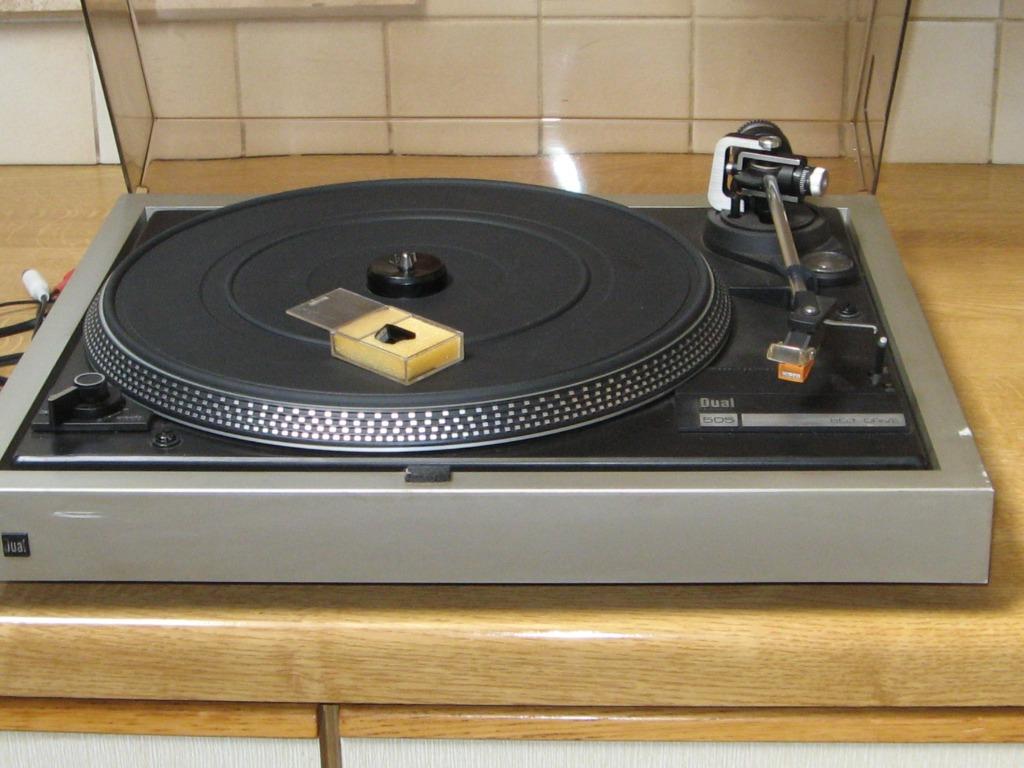 Platendraaier DUAL 505 Belt Drive, Audio, Tv en Foto, Platenspelers, Ophalen, Gebruikt, Automatisch, Platenspeler