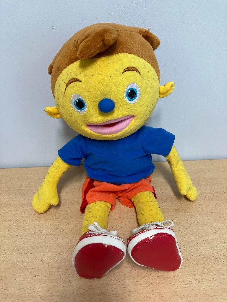 Veel gebruikte handpop 'Pompom' - Zwijsen, Ophalen of Verzenden, Gebruikt