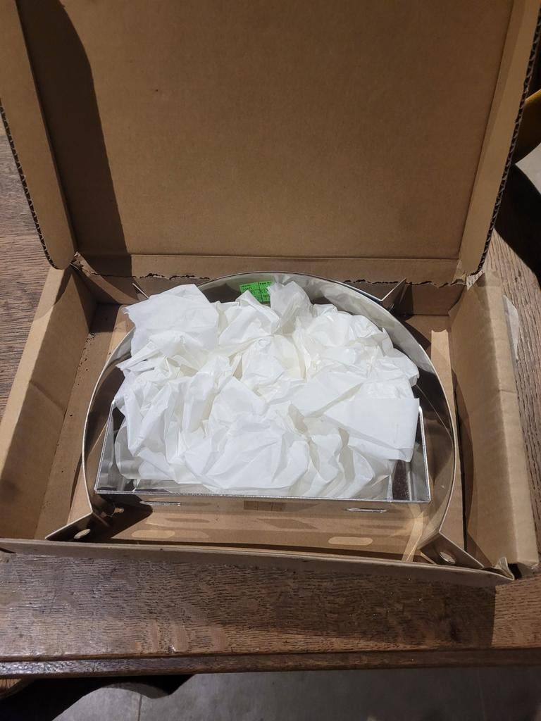 Brides de fixation murales buses inox 6 pieces, Enlèvement