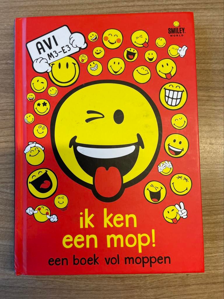 Ik ken een mop Smiley - AVI M3 - E3, Ophalen of Verzenden, Zo goed als nieuw, Smiley