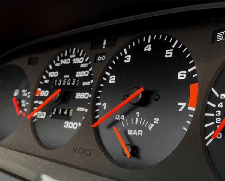 Porsche 944 Turbo S Cup 300 km/h Tellerklok, Enlèvement, Utilisé, Porsche