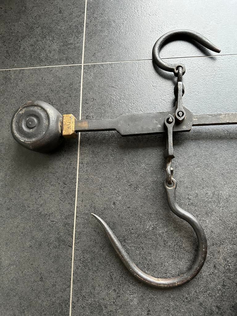 Antieke weegstang hang weegschaal Romeinse balans, Enlèvement