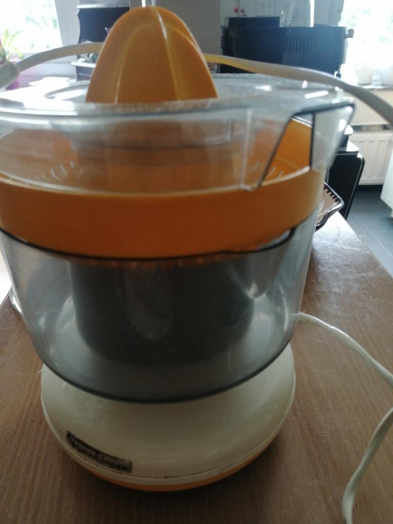 Moulinex citruspers, vintage, Ophalen, Gebruikt, Elektrisch, Sapcentrifuge