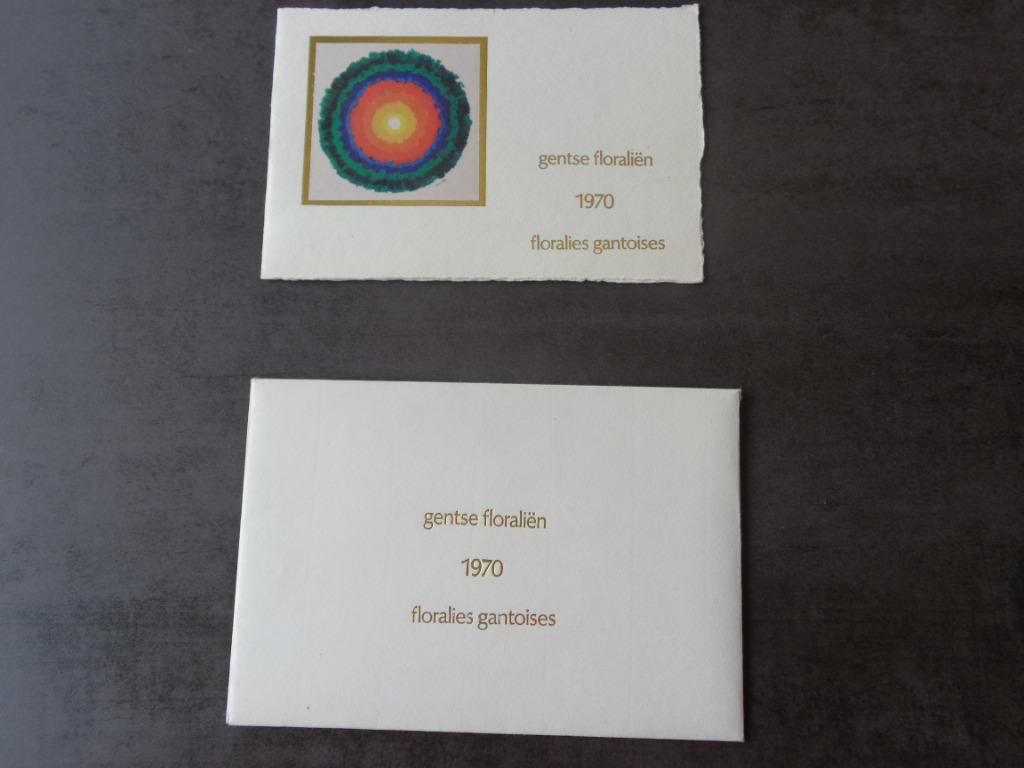 Feuillet de Belgique "Floralies gantoises " n 720/1000, Timbres & Monnaies, Enlèvement