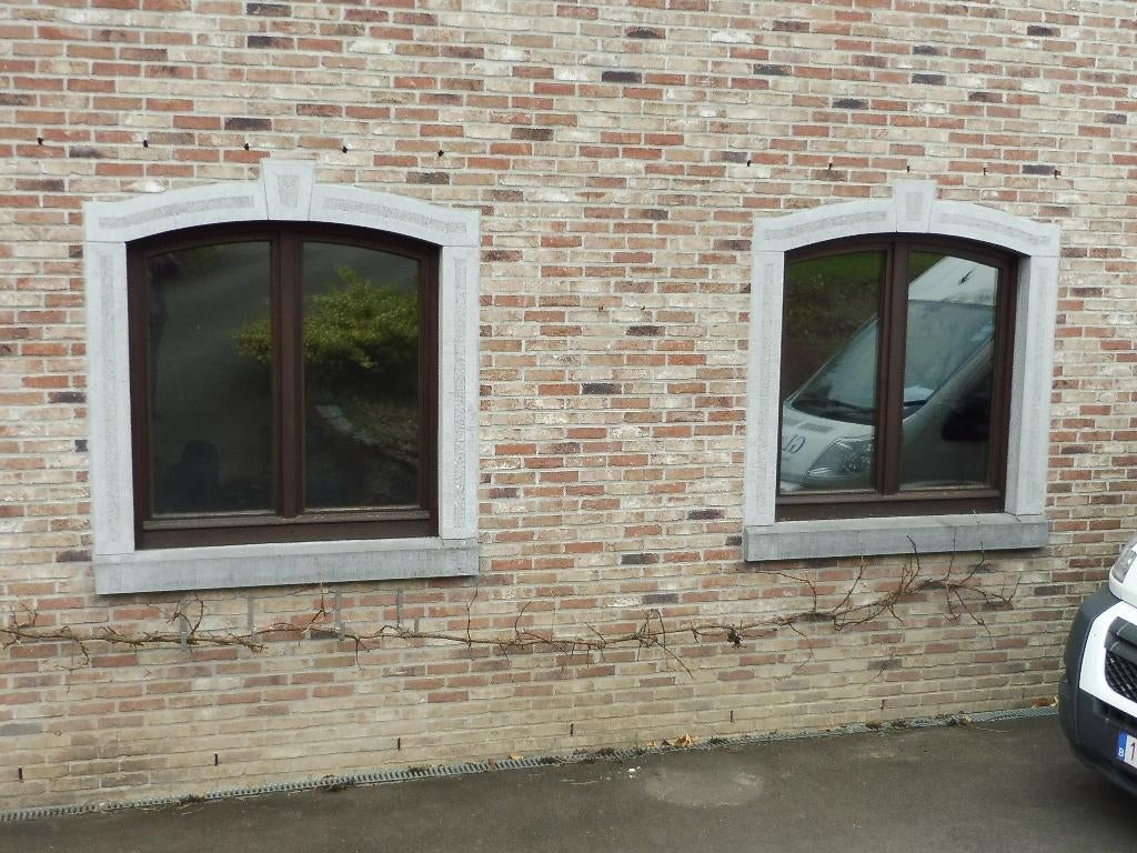 Raamkozijnen, Doe-het-zelf en Bouw, Glas en Ramen, Gebruikt, Gevelraam of Ruit, Dubbelglas, Ophalen