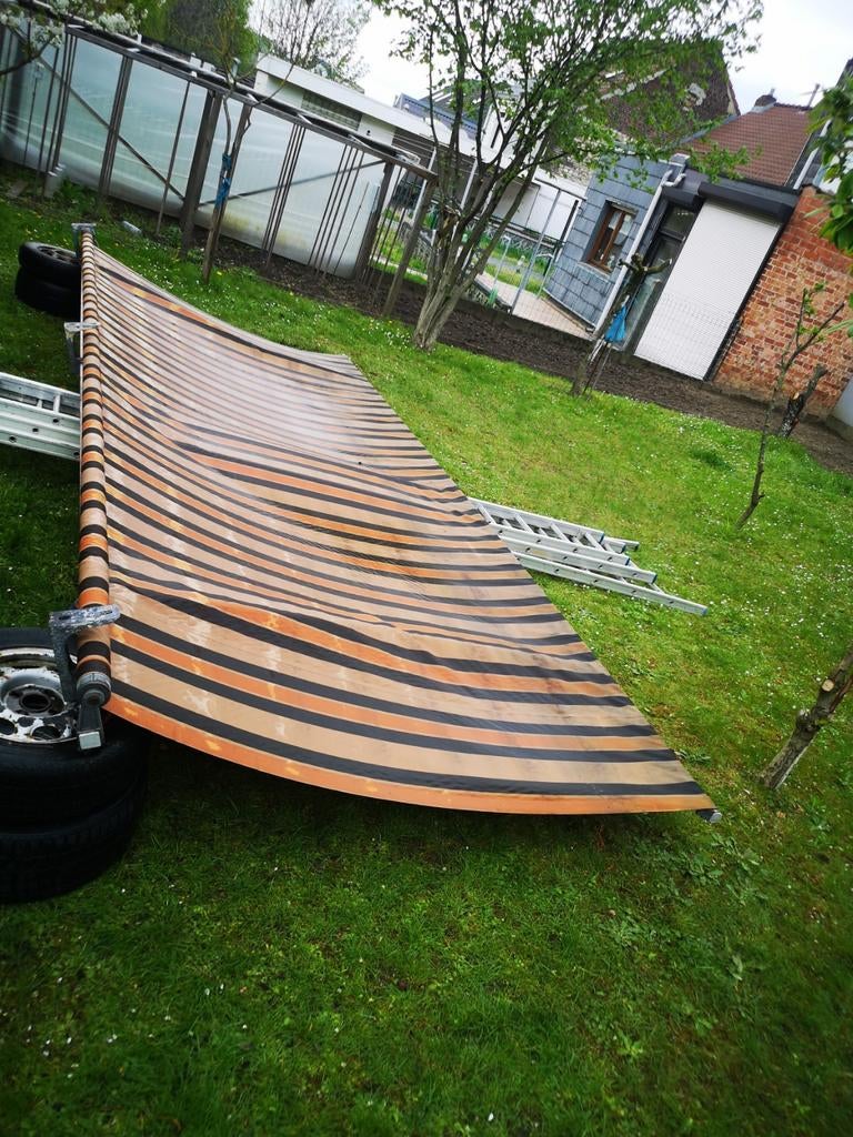 Luifel/paraplu te koop, Tuin en Terras, Ophalen