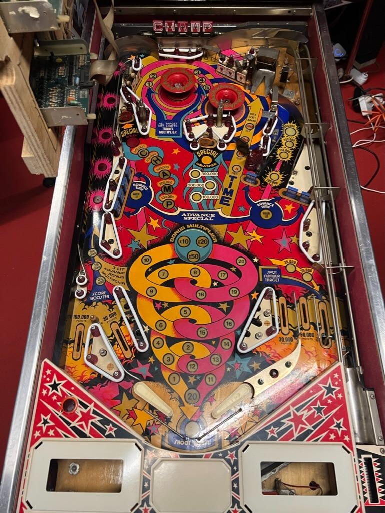 Zaccaria Pinball Champ '82', Verzamelen, Automaten | Flipperkasten, Gebruikt, Elektronisch, Flipperkast, Ophalen