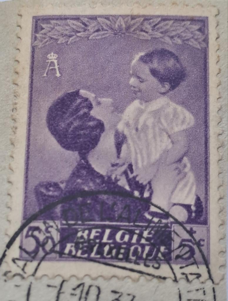 Timbre Reine Astrid et Prince Baudouin, Timbres & Monnaies, Enlèvement