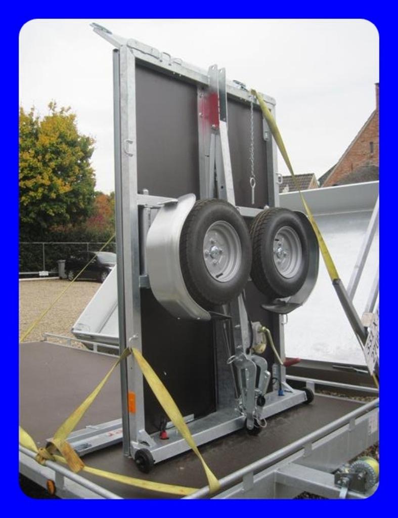 WallTrailer: Opklapbare/inklapbare aanhangwagen VOORRADIG, Enlèvement, Neuf